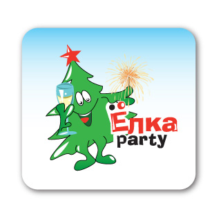 Логотип частной марки «Ёлка Party»